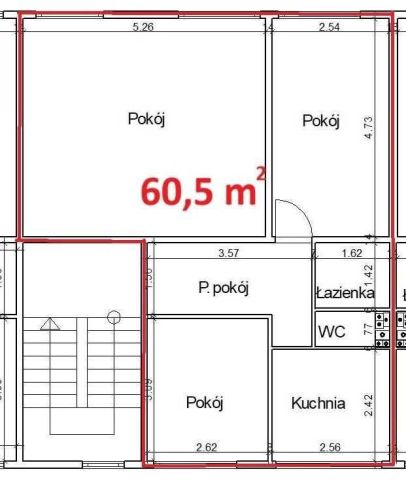 Mieszkanie 3-pokojowe Giżycko, ul. Daszyńskiego. Zdjęcie 1