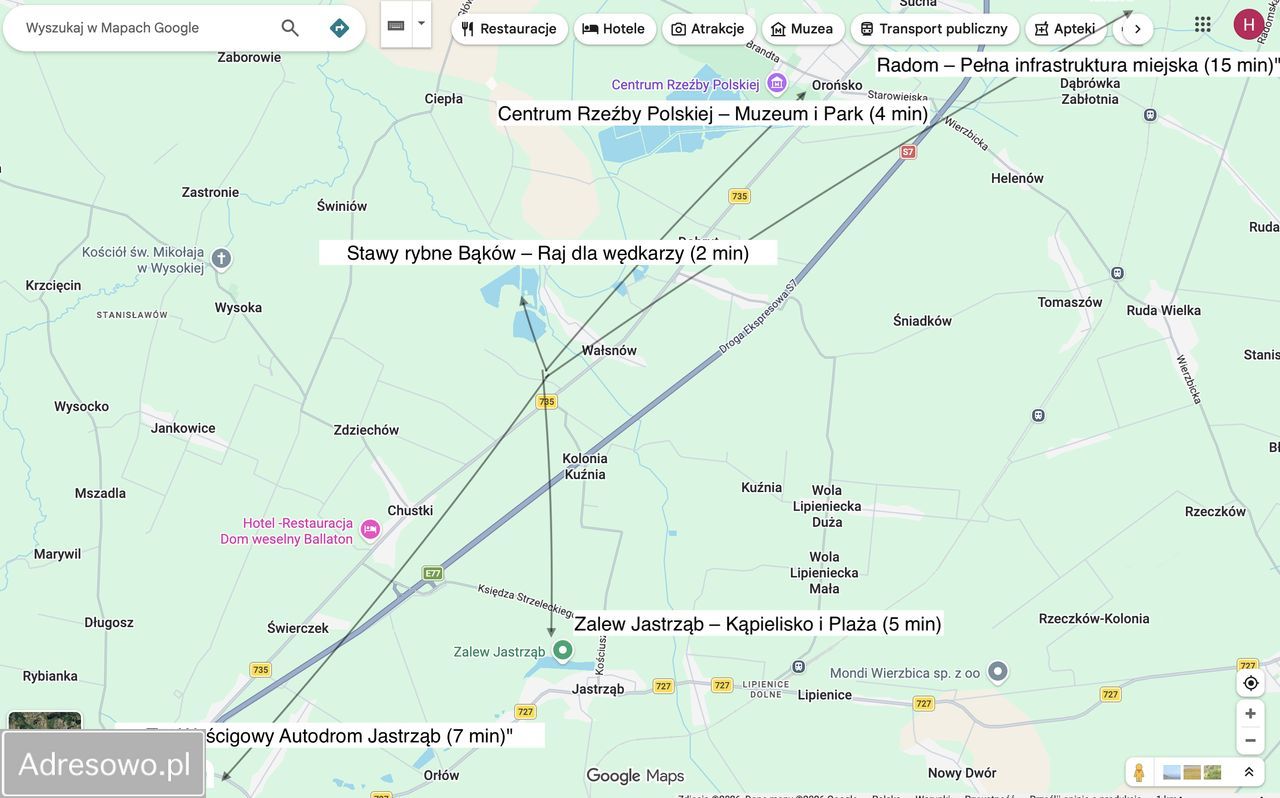 Działka rolna Wałsnów. Zdjęcie 1