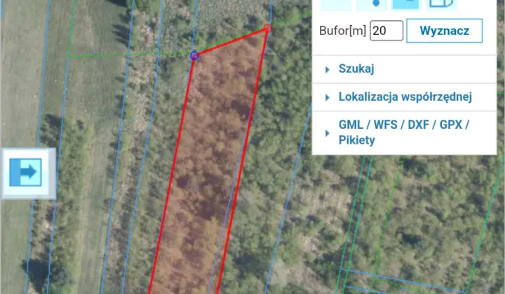 Działka inna Ostrowiec Świętokrzyski Gutwin, ul. Rzeczki