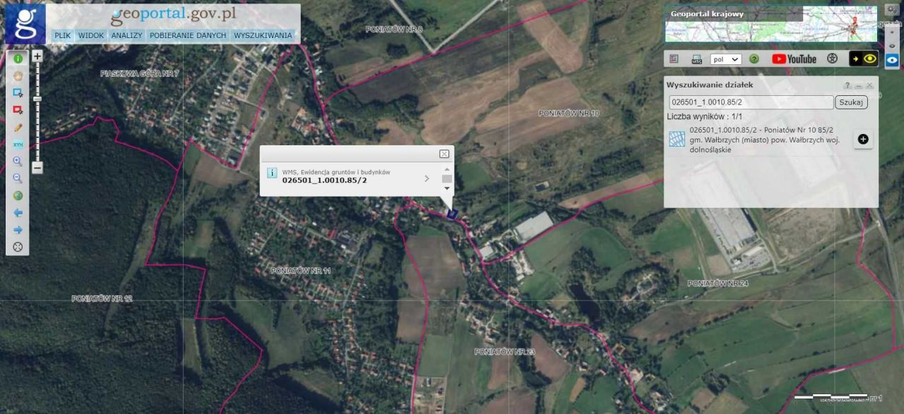 Działka budowlana Wałbrzych Poniatów, ul. Władysława Orkana. Zdjęcie 6