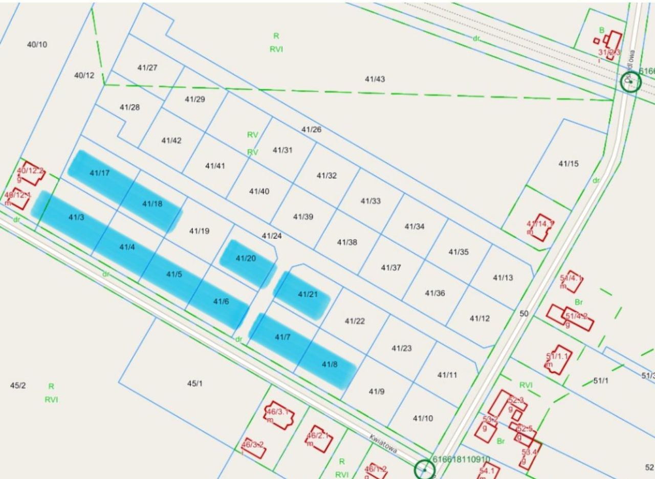 Działka budowlana Suchorzew, ul. Osiedlowa