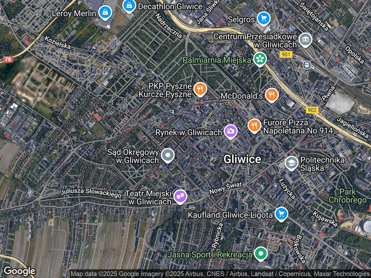 Mieszkanie 2-pokojowe Gliwice Śródmieście, al. Wojciecha Korfantego