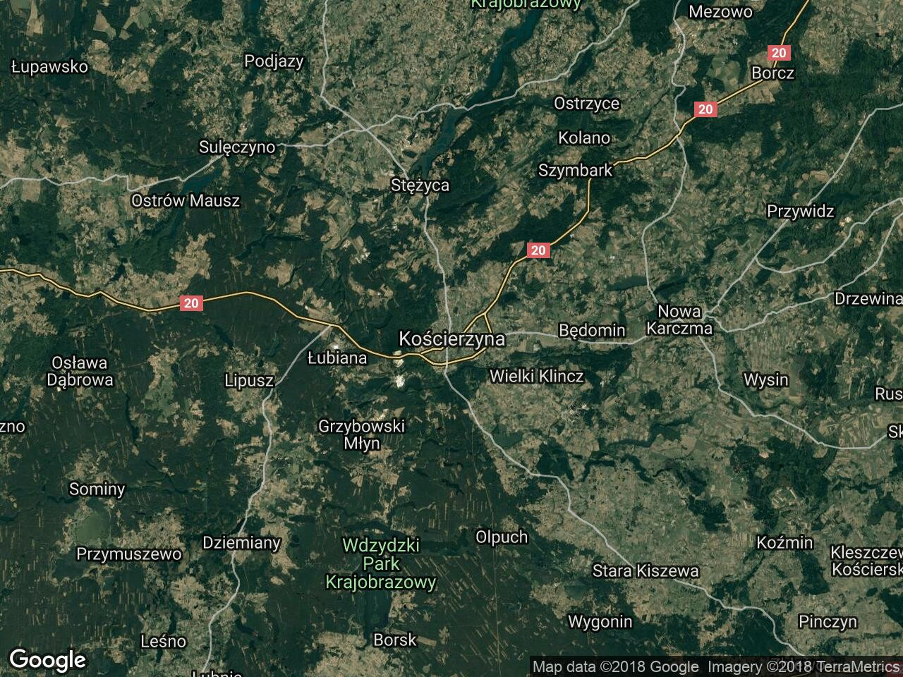 Działka budowlana Kościerzyna, ul. Zielona