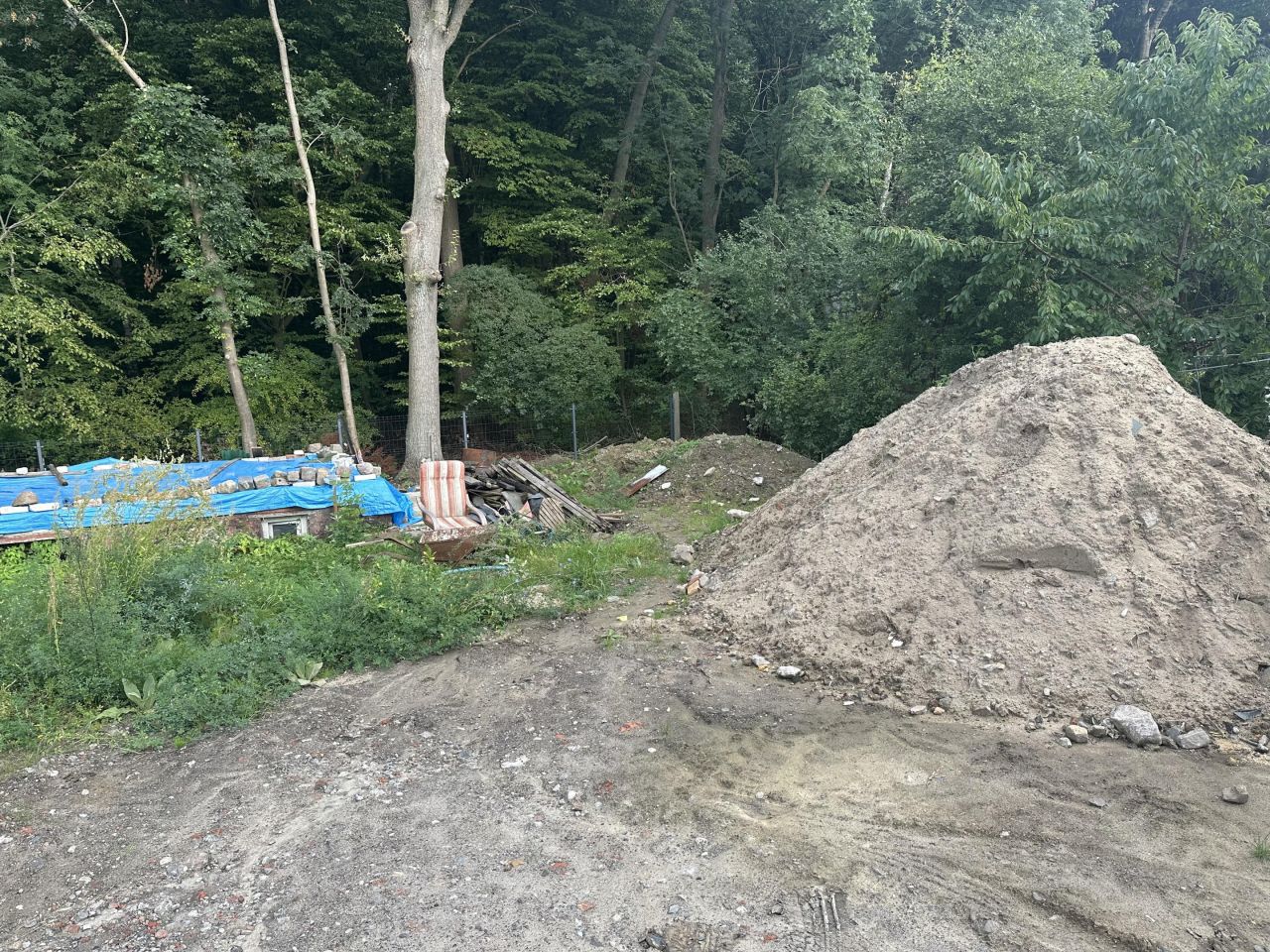 Działka rekreacyjna Szczecin Bukowo, ul. Tęczowa. Zdjęcie 2