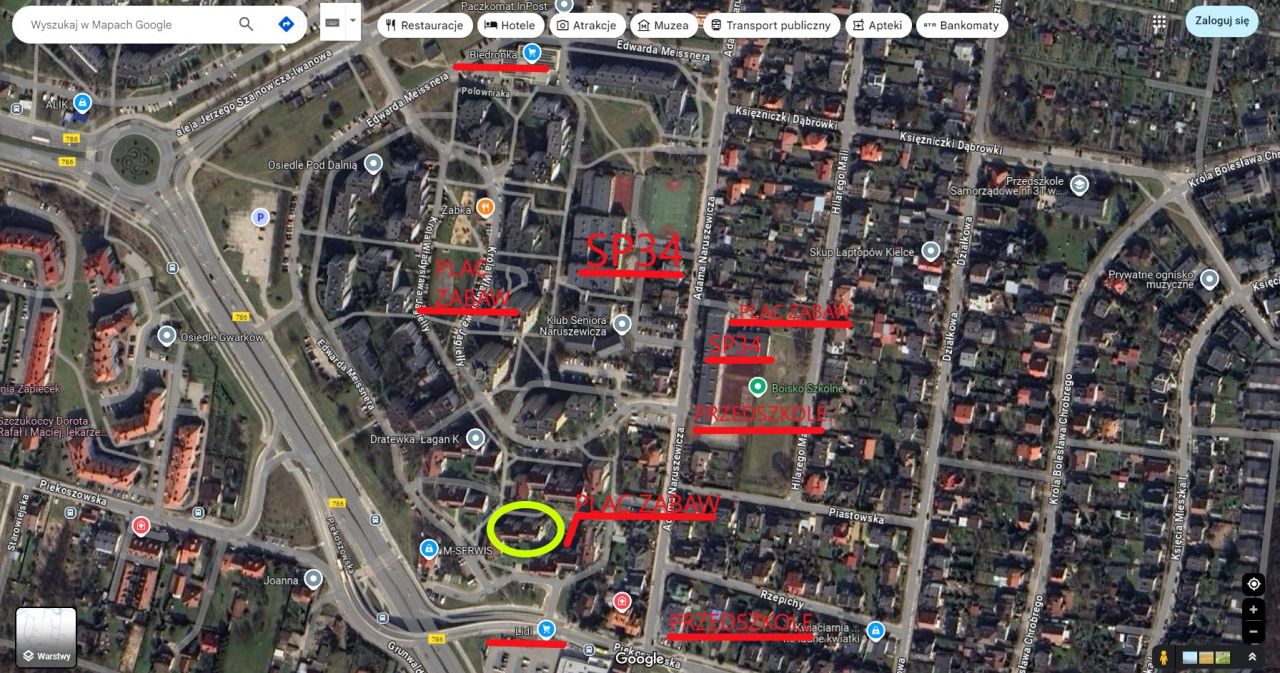 Mieszkanie 3-pokojowe Kielce, ul. Edwarda Meissnera. Zdjęcie 13