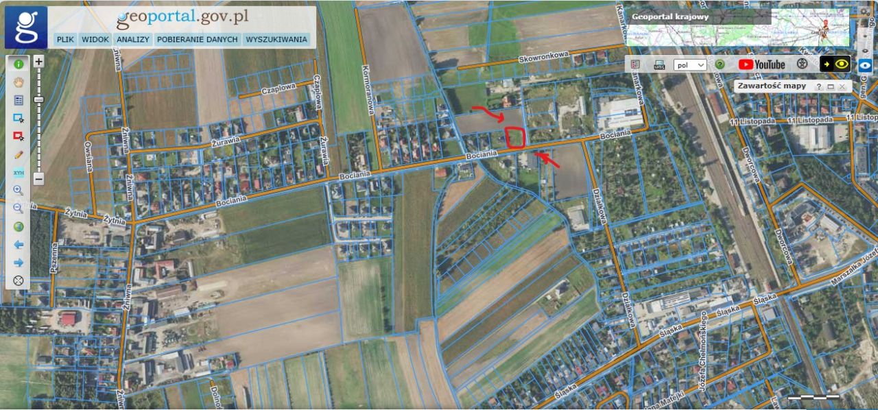 Działka budowlana Masłowo, ul. Bociania. Zdjęcie 8