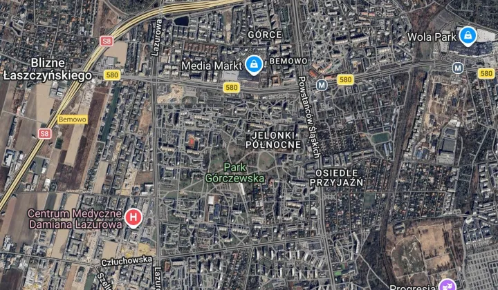 Mieszkanie 3-pokojowe Warszawa Bemowo, ul. Waleriana Czumy