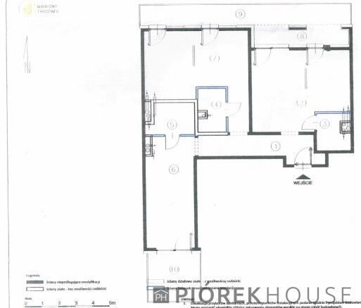 Mieszkanie 3-pokojowe Marki, ul. Kosynierów. Zdjęcie 13