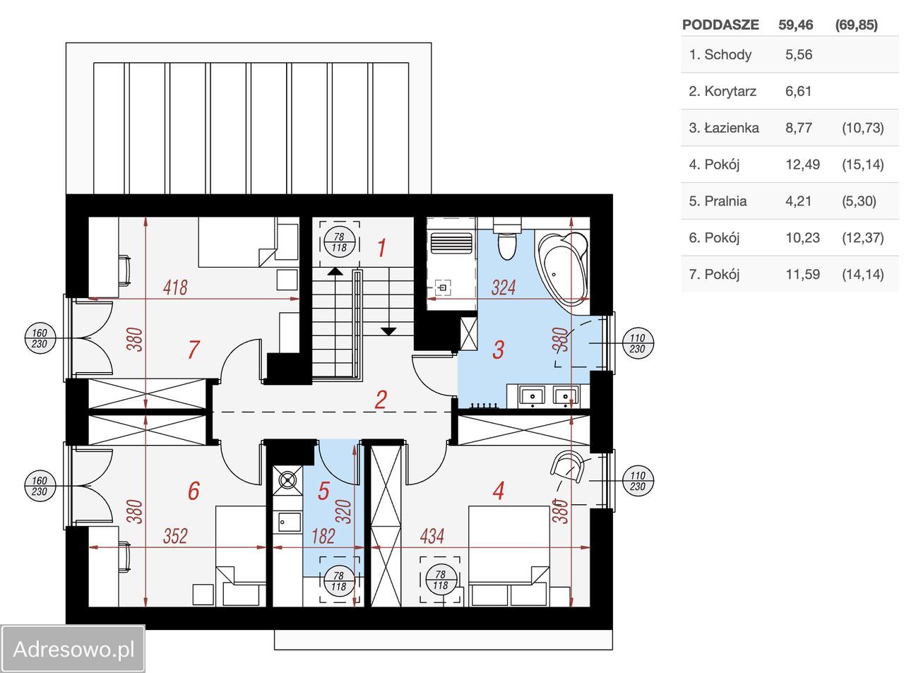 dom wolnostojący, 4 pokoje Żabia Wola. Zdjęcie 9
