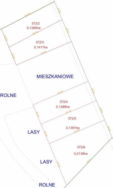 Działka budowlana Ziewanice. Zdjęcie 4