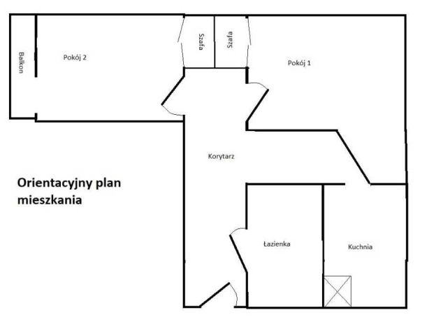 Mieszkanie 2-pokojowe Kielce Szydłówek, ul. Wiśniowa. Zdjęcie 8
