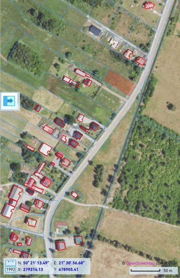 Działka budowlana Grochowe. Zdjęcie 2