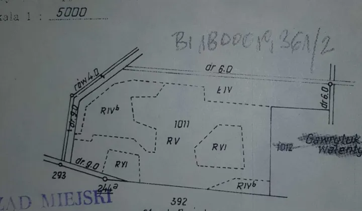 Działka siedliskowa Studzianki