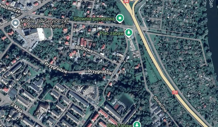 Działka budowlana Jarosław Krakowskie Przedmieście, ul. Blichowa