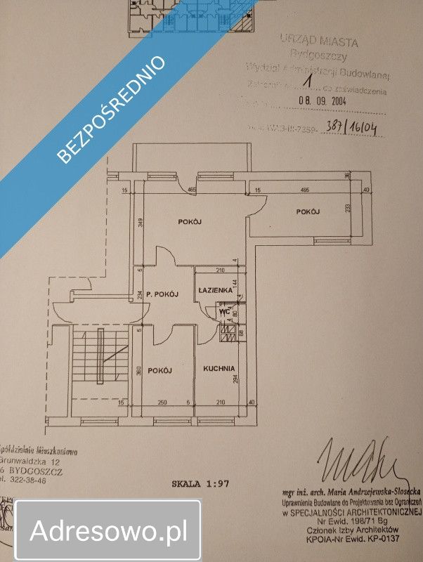 Mieszkanie 3-pokojowe Bydgoszcz Szwederowo, ul. Halicka. Zdjęcie 8