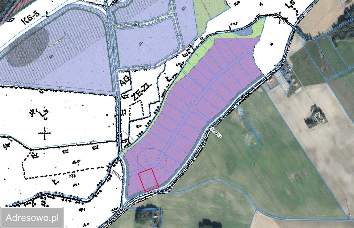 Działka inwestycyjna Fałkowo. Zdjęcie 2