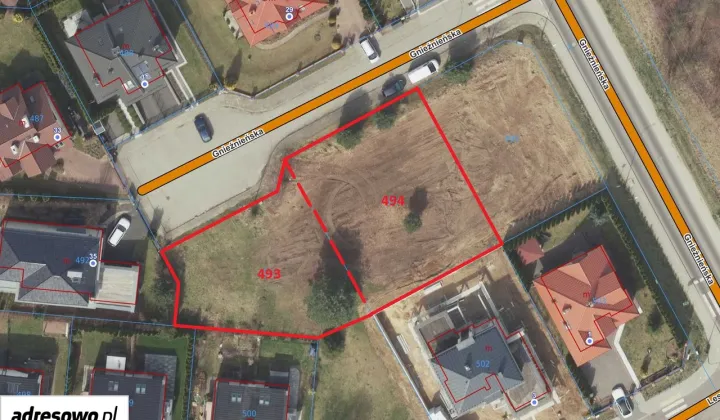 Działka budowlana Lublin Szerokie, ul. Gnieźnieńska
