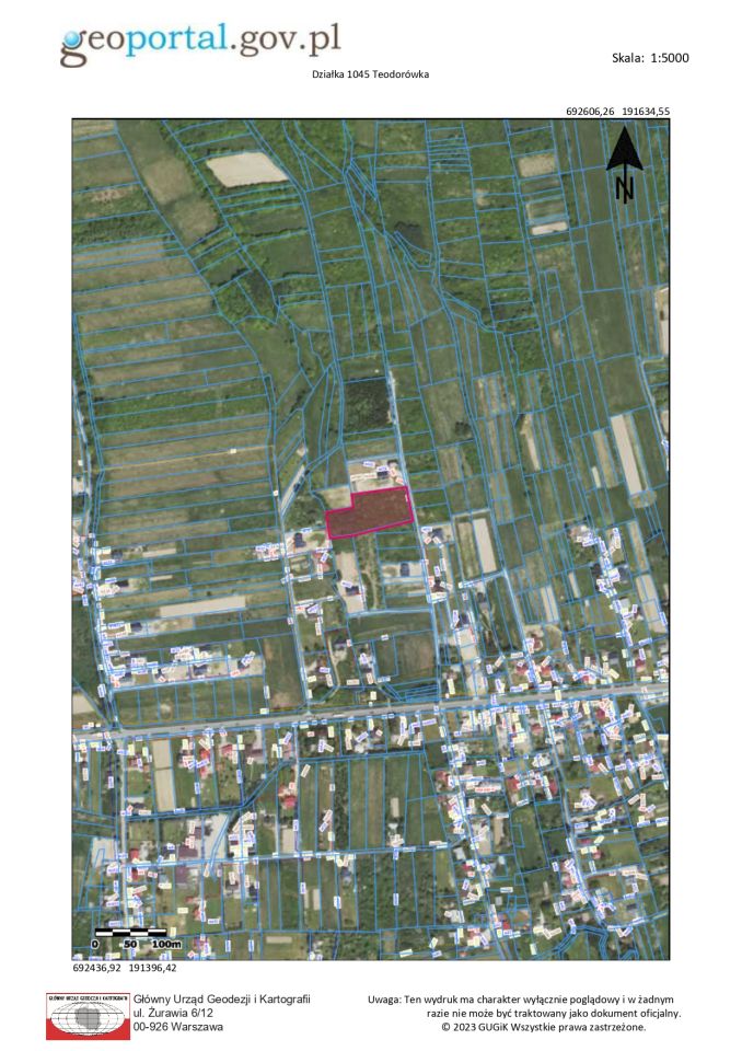 Działka budowlana Teodorówka Franków. Zdjęcie 2