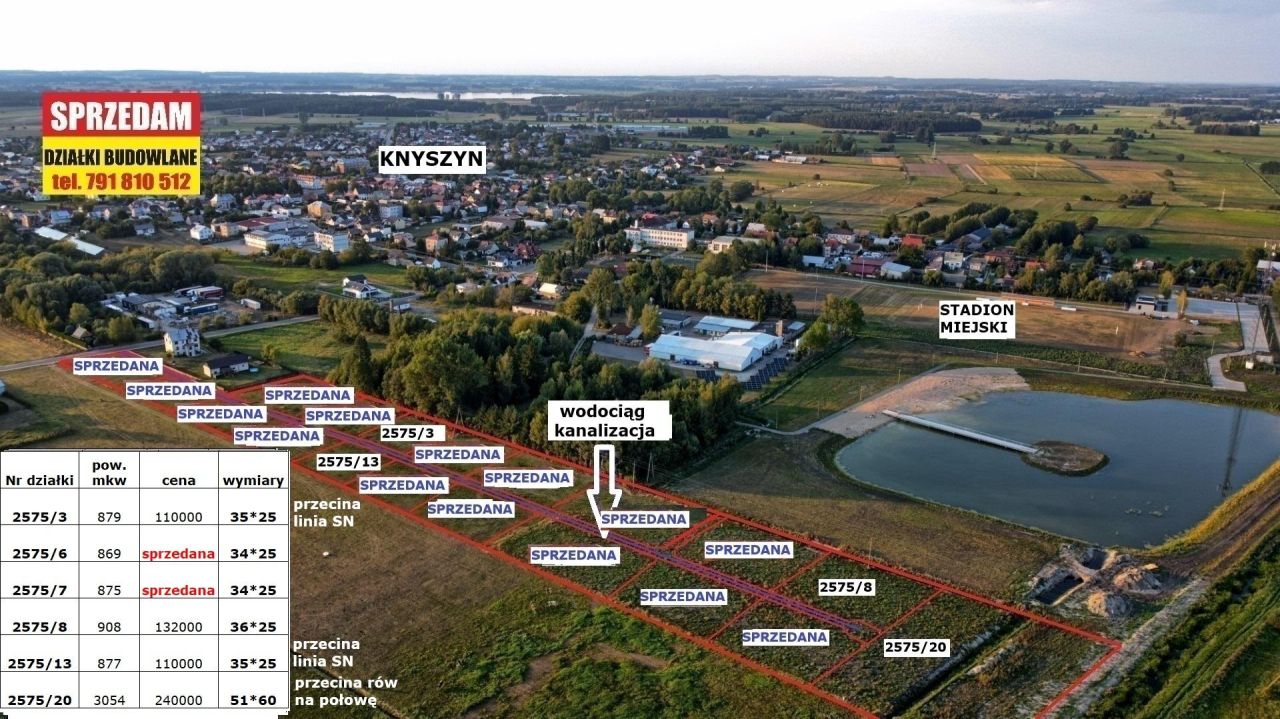 Działka budowlana Knyszyn, ul. Tykocka. Zdjęcie 4