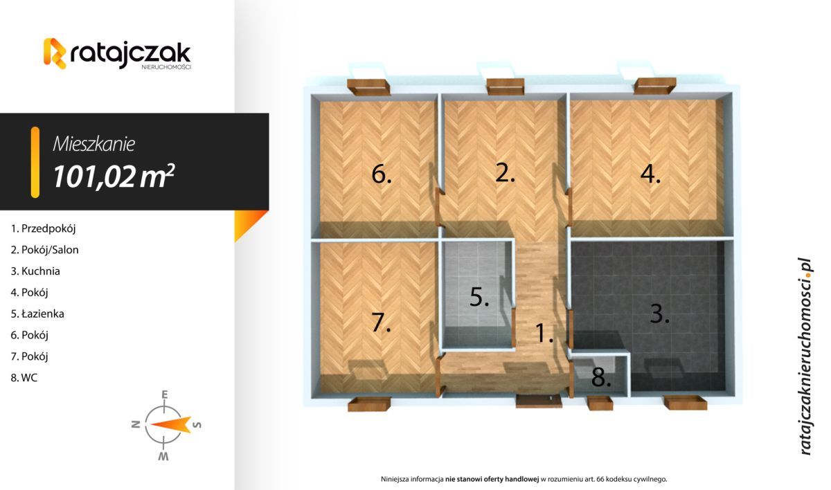 Mieszkanie 4-pokojowe Wejherowo, ul. Podgórna. Zdjęcie 15