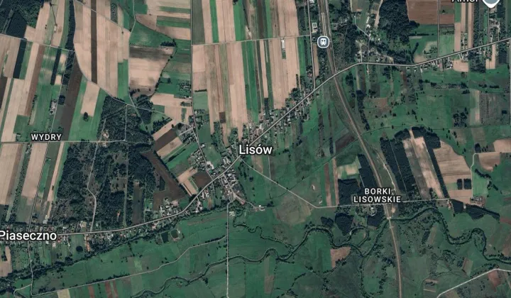 Działka inwestycyjna Lisów