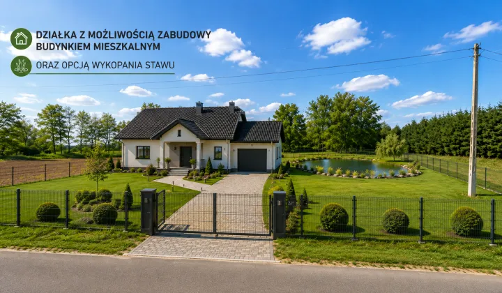 Działka rolno-budowlana Czaple