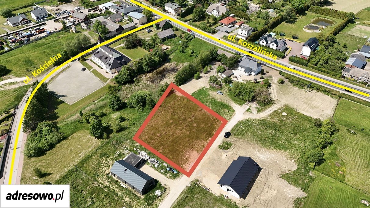 Działka budowlana Mścice. Zdjęcie 4