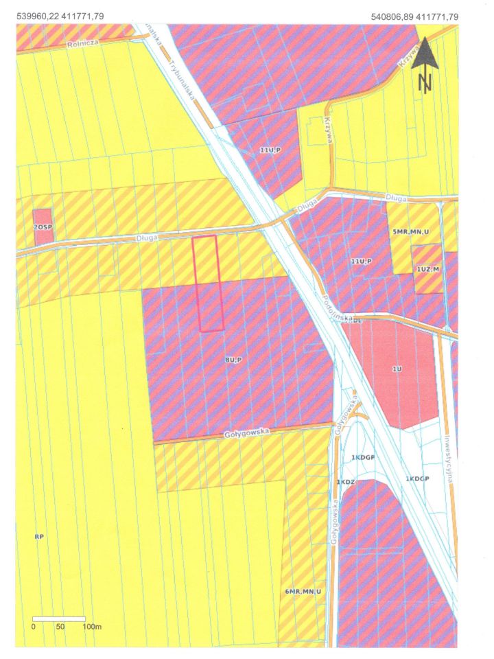 Działka inwestycyjna Głuchów, ul. Długa. Zdjęcie 9