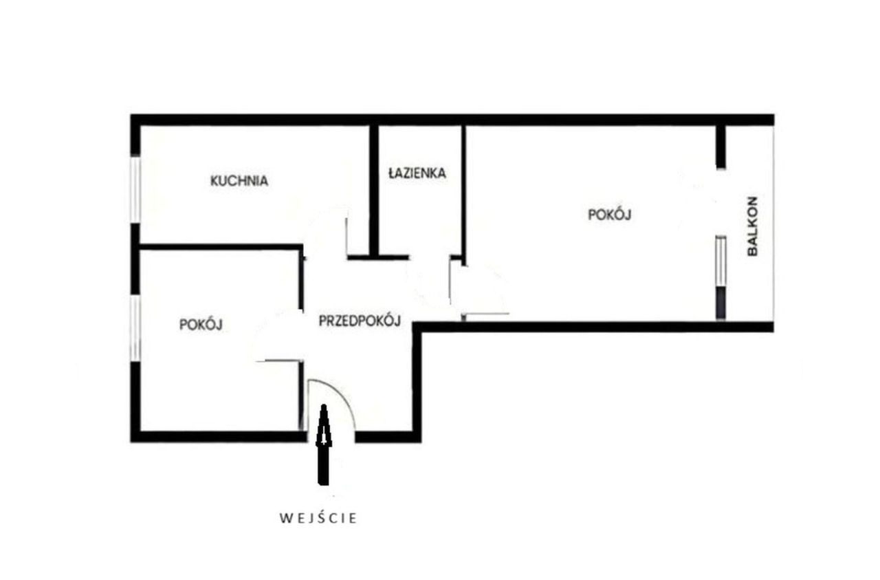 Mieszkanie 2-pokojowe Kraków Mistrzejowice, ul. Miśnieńska. Zdjęcie 14