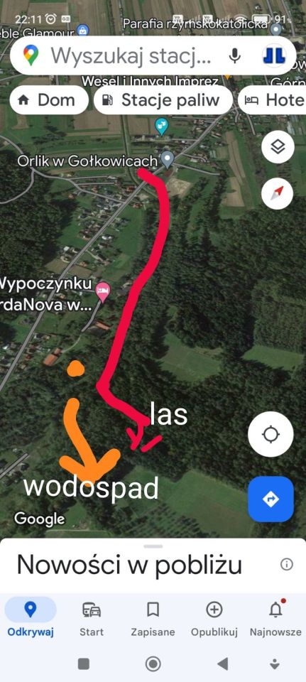 Działka leśna Gołkowice Górne. Zdjęcie 2