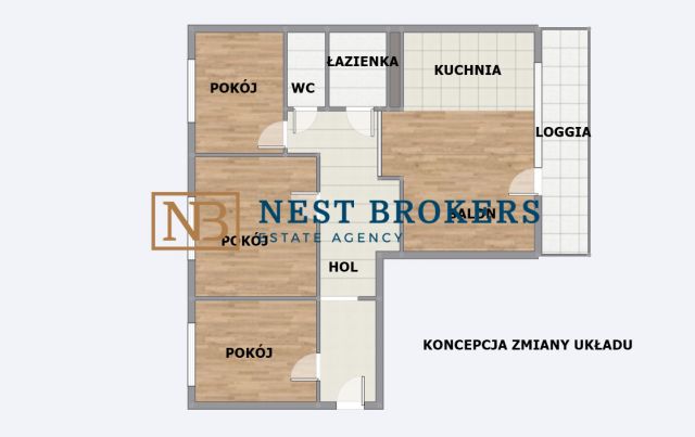 Mieszkanie 3-pokojowe Kraków Prokocim, ul. Heleny. Zdjęcie 1