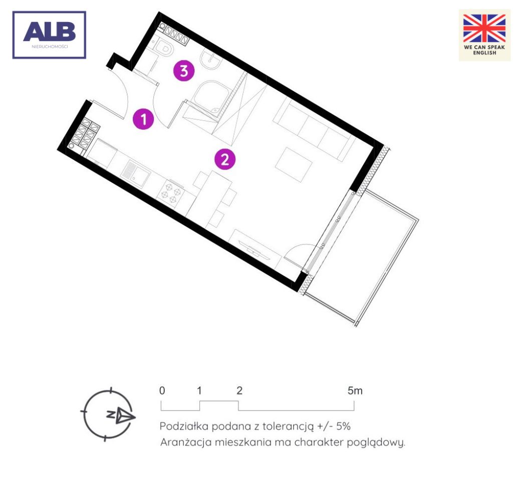 Mieszkanie 1-pokojowe Gdańsk Śródmieście. Zdjęcie 20