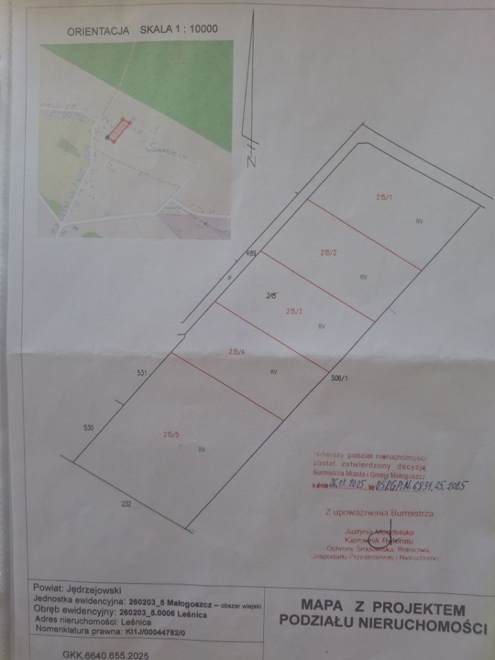 Działka budowlana Leśnica. Zdjęcie 1