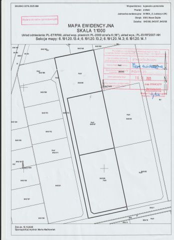 Działka budowlana Nowe Dąbie. Zdjęcie 1