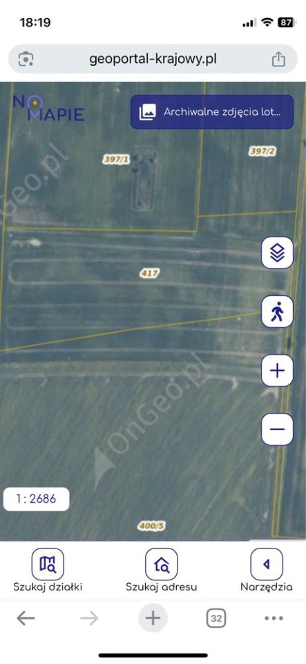 Działka rolna Ostrowite. Zdjęcie 2