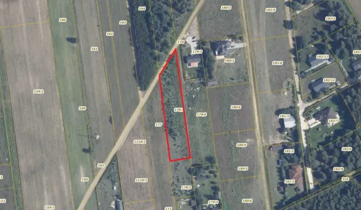 Działka rolno-budowlana Rosanów, ul. Napoleona