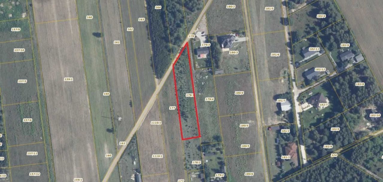 Działka rolno-budowlana Rosanów, ul. Napoleona. Zdjęcie 1