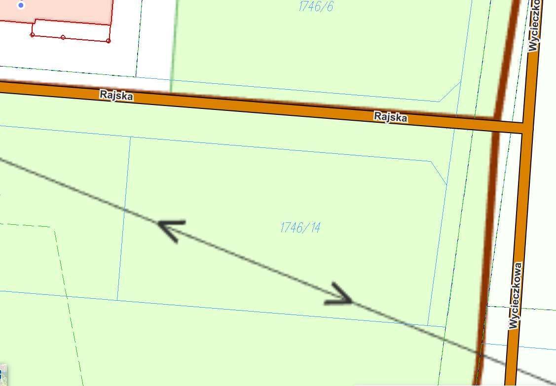 Działka budowlana Karakule, ul. Rajska