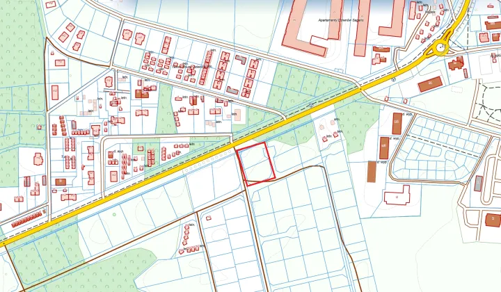 Działka inwestycyjna Dziwnów, ul. Daglezji