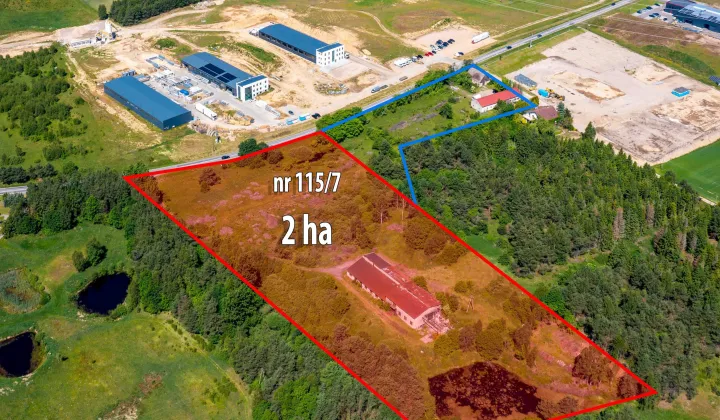 Działka inwestycyjna Udorpie