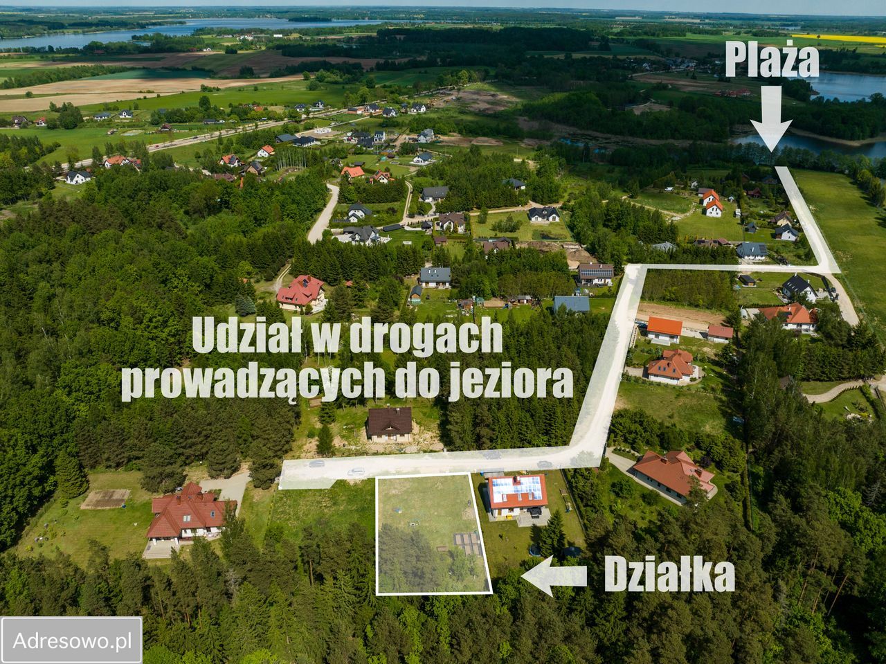 Działka budowlana Mrozy Wielkie, ul. Brzozowa. Zdjęcie 4