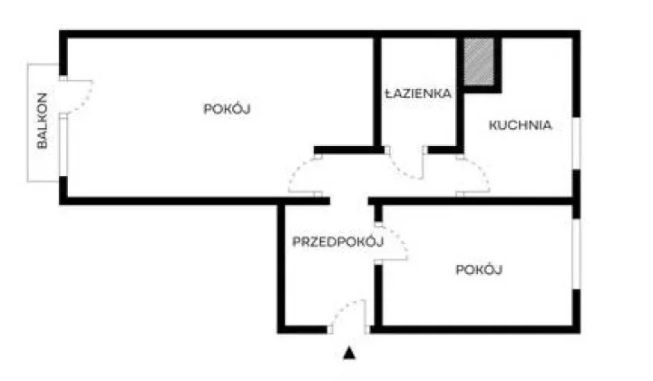 Mieszkanie 2-pokojowe Gdańsk Przymorze, ul. Kołobrzeska