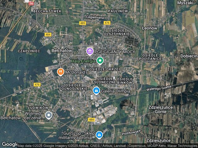 Mieszkanie 3-pokojowe Bełchatów, os. Okrzei. Zdjęcie 1