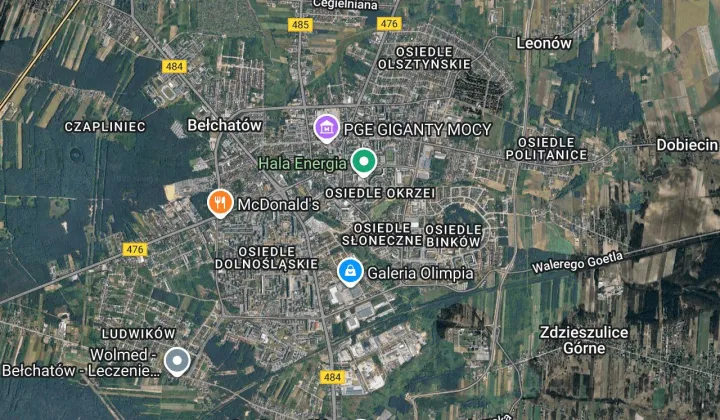 Mieszkanie 3-pokojowe Bełchatów, os. Okrzei