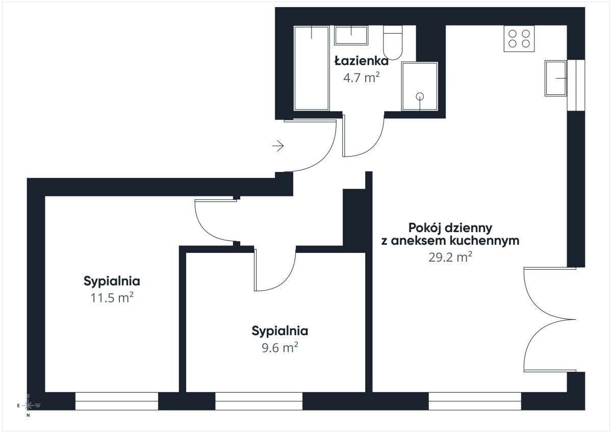 Mieszkanie 3-pokojowe Warszawa Praga, ul. Mińska. Zdjęcie 16