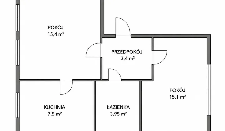 Mieszkanie 2-pokojowe Rybnik Boguszowice, ul. Józefa Lompy