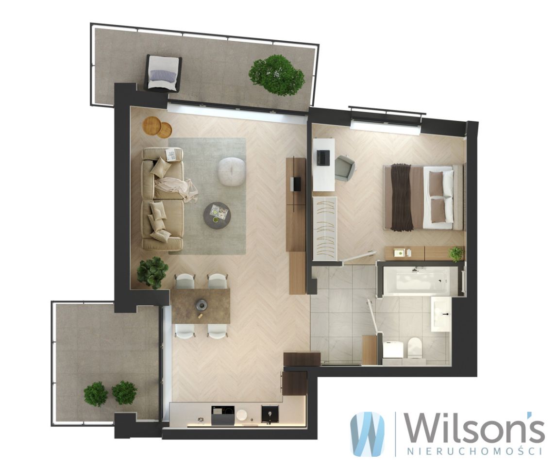 Mieszkanie 2-pokojowe Marki, ul. Promienna. Zdjęcie 3