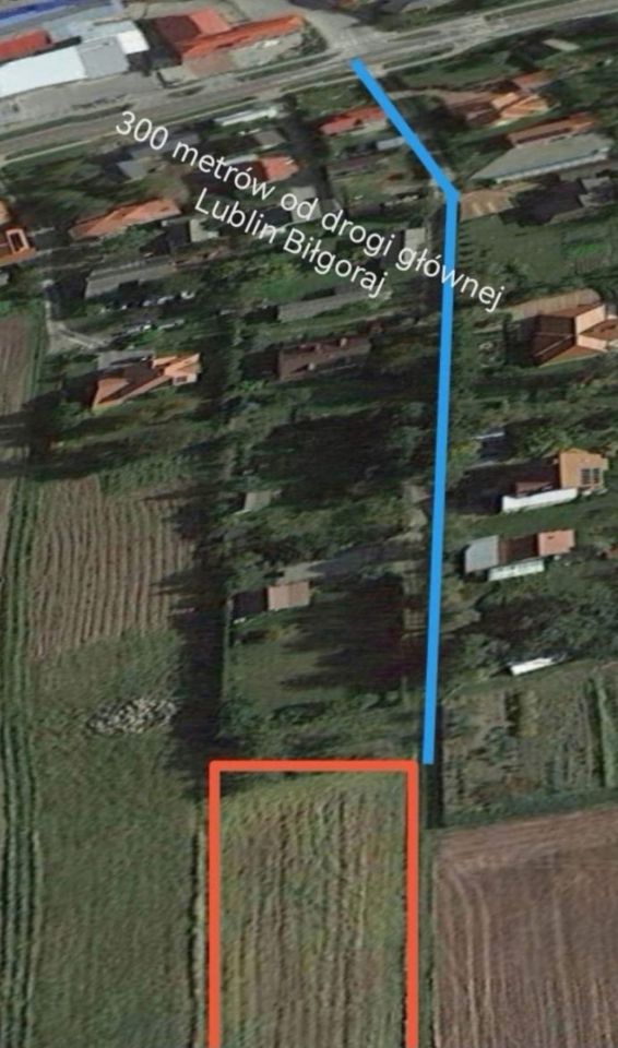 Działka rolna Mętów