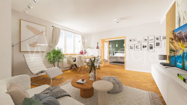 Mieszkanie 3-pokojowe Warszawa Mokotów, ul. Rakowiecka. Zdjęcie 2