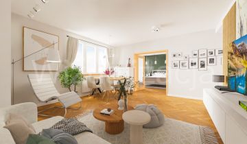 Mieszkanie 3-pokojowe Warszawa Mokotów, ul. Rakowiecka